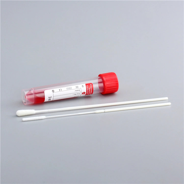 2022 Hot Sale Vtm Transport Medium with Nasopharyngeal Swab Oral Swab