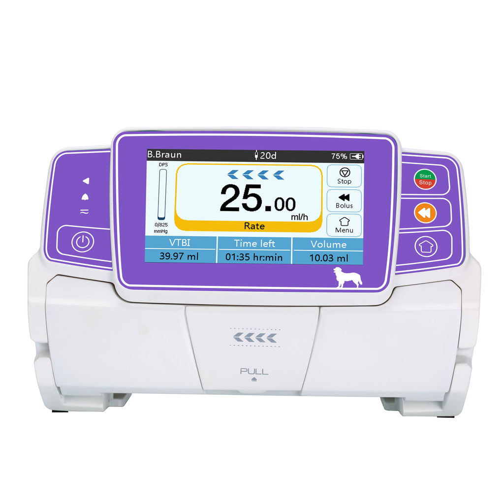 4.3 inch full color touch screen Volumetric Automatic Micro Intravenous Veterinary Infusion Pump BVP-50