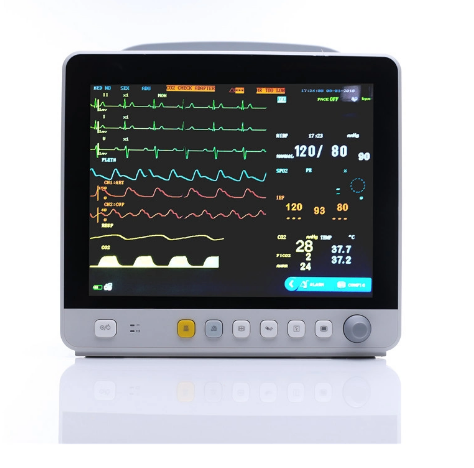 Hospital Equipments 12.1 Inch HD Screen Multi-Parameter Vital Sign Patient Monitor