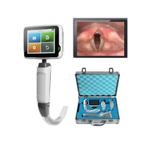 Cargar imagen en el visor de la galería, Portable and Reusable 3.5-Inch LCD Monitor Ent Video Laryngoscope Medical Anesthesia Video Laryngoscope Visual Laryngoscope for Disposable Tracheal Tube