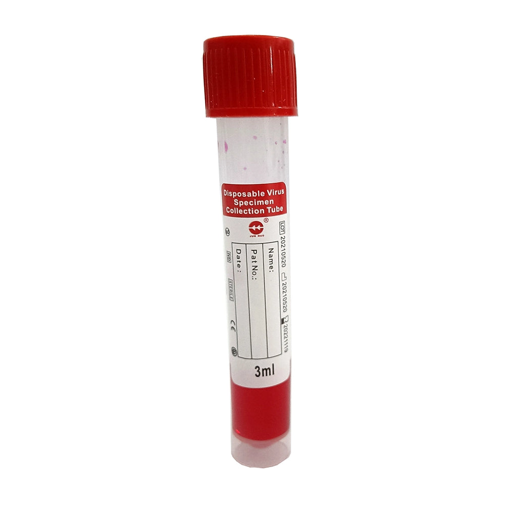 CE Approved Disposable Viral Sample Collection Tube with Flocked Swab