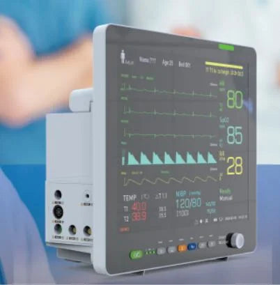 CE ISO approved 17 inch Multi-parameter Economic ECTO2 Capnograph Monitor UM2017 Patient Monitor