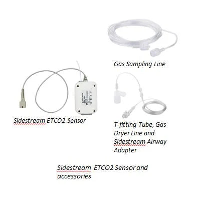 CE ISO approved 17 inch Multi-parameter Economic ECTO2 Capnograph Monitor UM2017 Patient Monitor