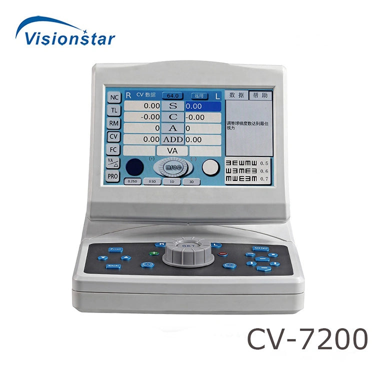 China Best Price Optometry Equipment CV-7200 Automatic Eyesight Vision Test Phoroptor Machine Auto Phoropter for Sale