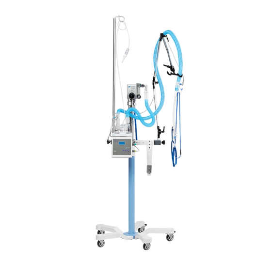 High Flow Oxygen Therapy Equipment Nasal Oxygen Cannula Oxygen Therapy Machine with Air Compressor