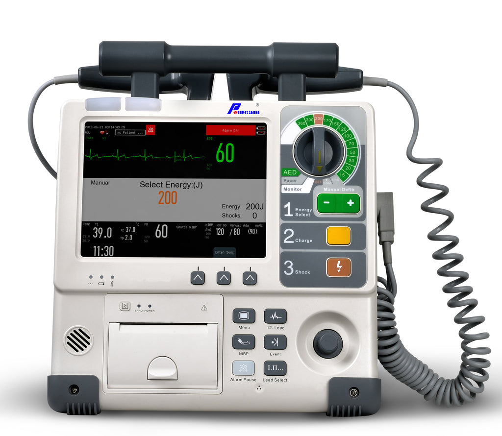 DM8000 Aed Medical Equipment First Aid Automatic External Defibrillator