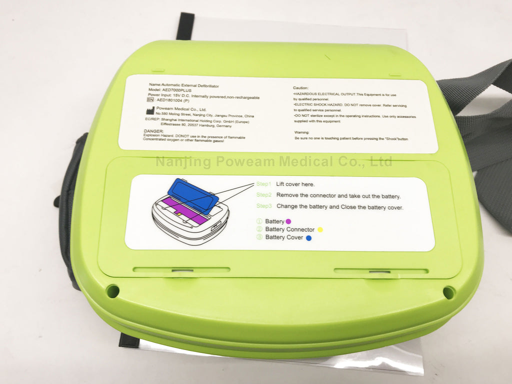 AED7000 plus Portable Automatic External Defibrillator with CE,defibrilators medical