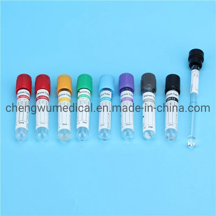 Disposable Vacuum Blood Collection Tube, Vacuum Blood Plain Tube Wholesale Price