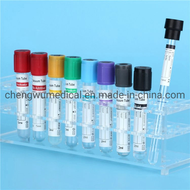 Disposable Vacuum Blood Collection Tube, Vacuum Blood Plain Tube Wholesale Price