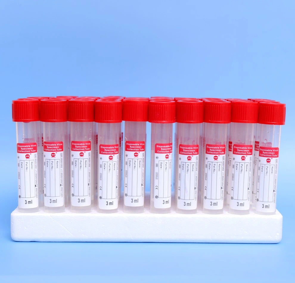 Disposable Virus Transport Medium Vtm Kit with Swab