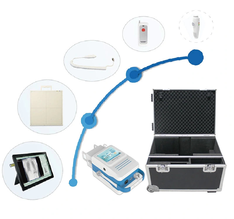 Dr Equipment Portable Scanning Digital X Ray Machine for Hospital
