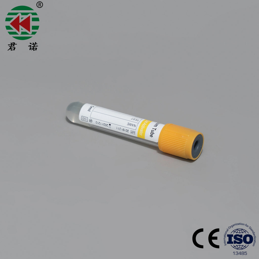 Gel+Clot Activator Vacuum Blood Collection Tube Yellow Cap