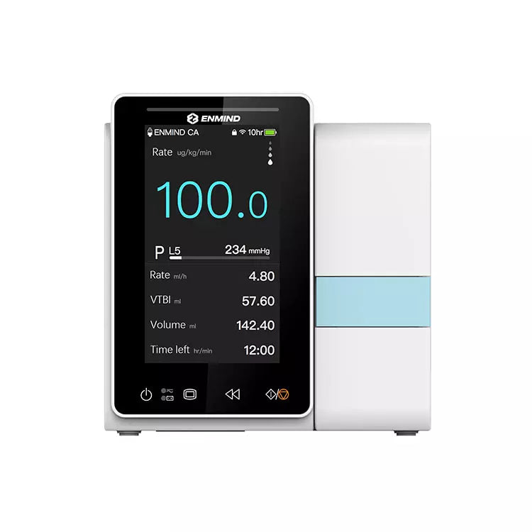 4.3 inch Touch Screen User Friendly Hospital Clinic Electric Infusion Pumps