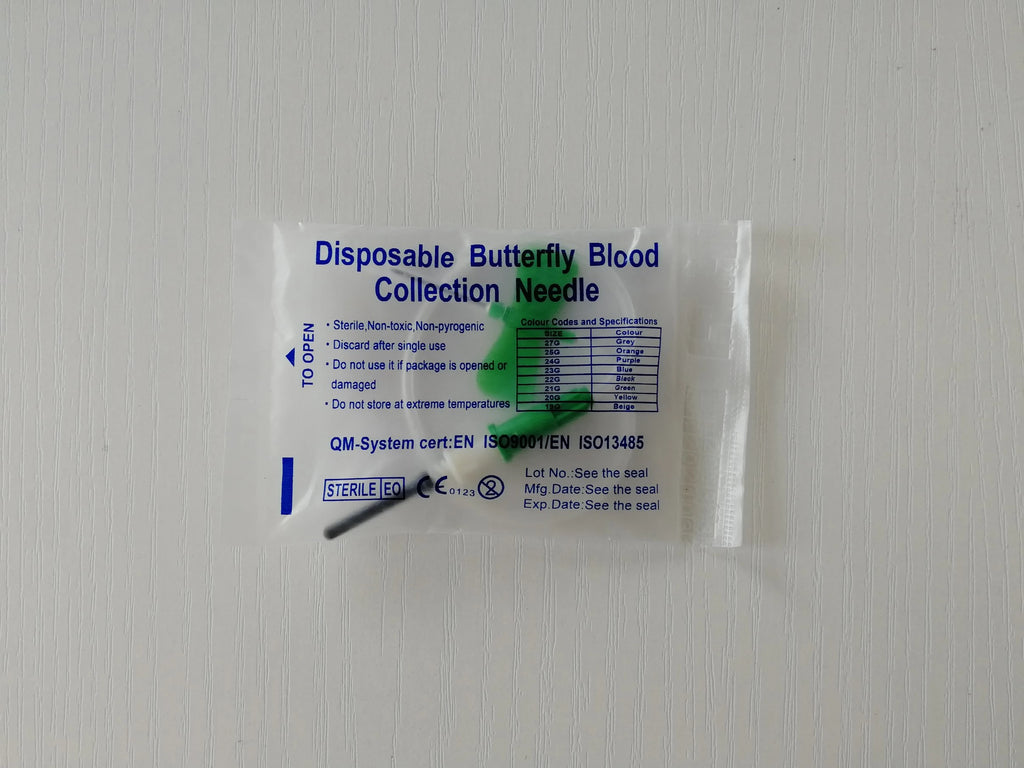 Half-Butterfly Needle Butterfly Needle Blood Cllection Needle 21g