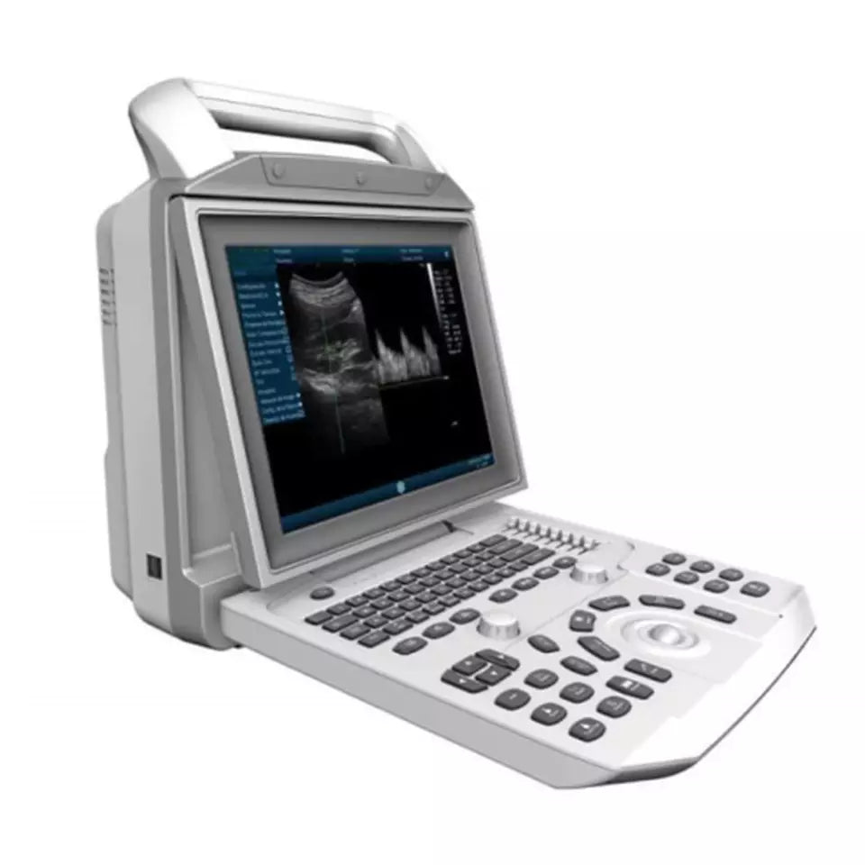 Portable 12.1 inch screen B/W Ultrasound Scanner with PW function Ultrasonic Scanner Ultrasound machine