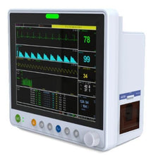 Cargar imagen en el visor de la galería, Hospital/Clinic Portable Multi PARA Cardiac 12.1 inch CE approved Patient Monitor ICU Use