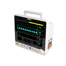 Cargar imagen en el visor de la galería, Hospital/Clinic Portable Multi PARA Cardiac 12.1 inch CE approved Patient Monitor ICU Use