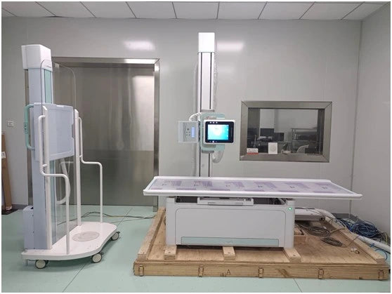 Hot Sale High Frequency 500 Ma Digital Xray Radiography Medical X Ray Machine