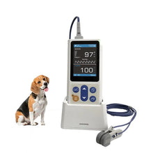 Cargar imagen en el visor de la galería, Hot Sale Veterinary UPM60V Handheld Oximeter Vet Pulse Oximeter optional capnography