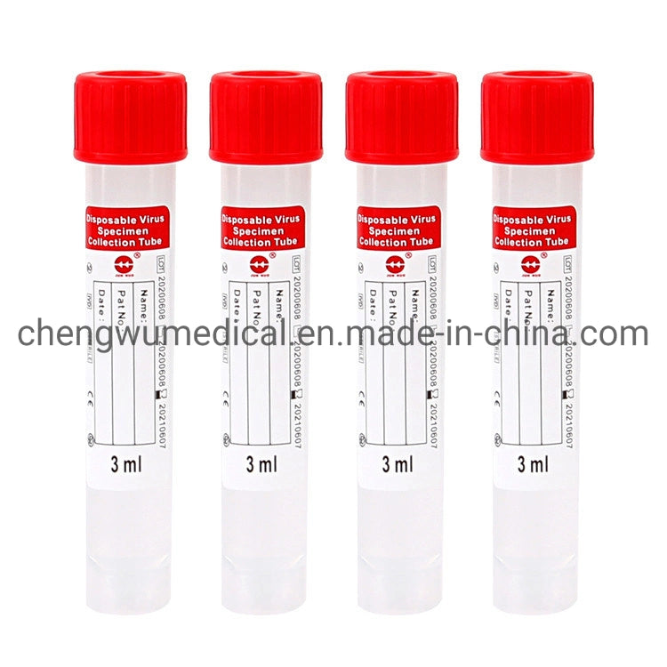 Junnuo Disposable Sampling Tube Kit Vtm Swab Chengwu Medical