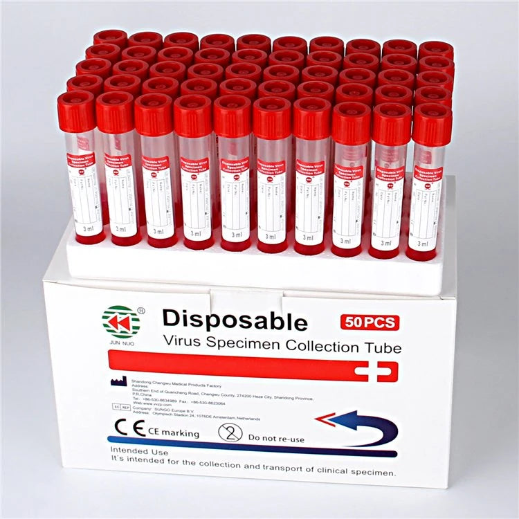 Medical Disposable Virus Sample Collection Tube Wirh Swab Kit Vtm Tube