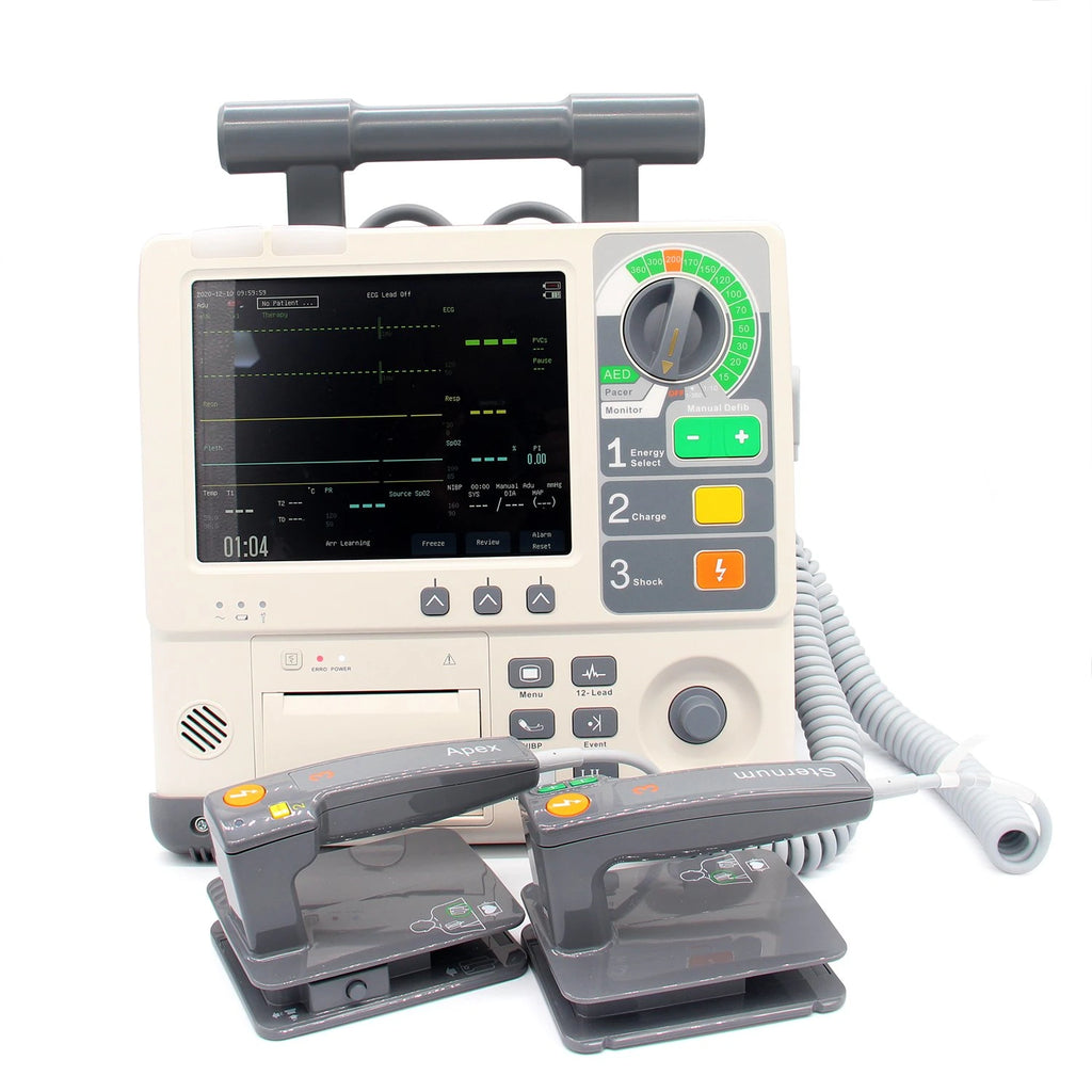 Medical First-Aid Aed External Defibrillator Monitor with Defibrillation and Monitoring