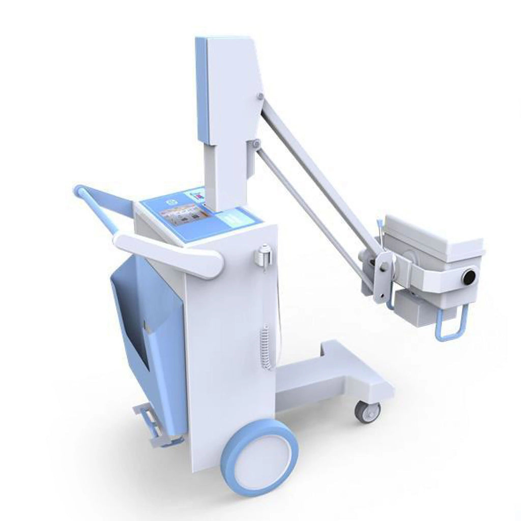 Medical Radiography System 5kw 25mA Mobile Portable X Ray Machine