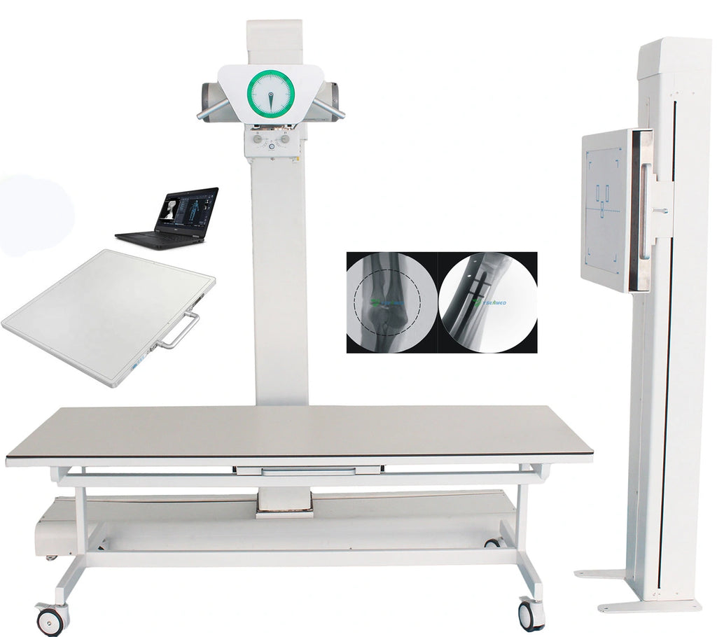 Mobile Manual Digital X Ray Machine with Double Column Ysdr-500b1