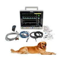 Cargar imagen en el visor de la galería, PM6000V 12.1 inch Portable Multiparameter Patient Monitor with SPO2, NIBP, ECG, TEMP and RESP