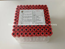 Load image into Gallery viewer, Plain Tube Vacuum Blood Collection Tube Clot Activator