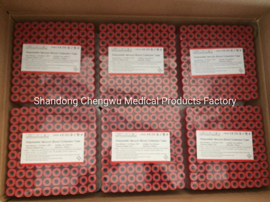 Plain Tube Vacuum Blood Collection Tube Clot Activator