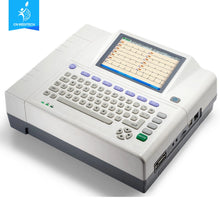 Load image into Gallery viewer, Portable 7 Inch 800X600 Multicolor LCD 12 Channel Electrocardiogram ECG Machine for Medical Use