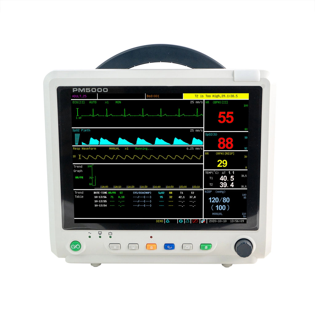 Portable Patient Monitor (PM5000) with Optional Printer