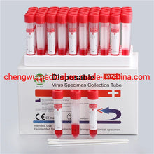 Load image into Gallery viewer, Virus Transport Medium with Nasal Swab and Oral Swab Vtm Tube