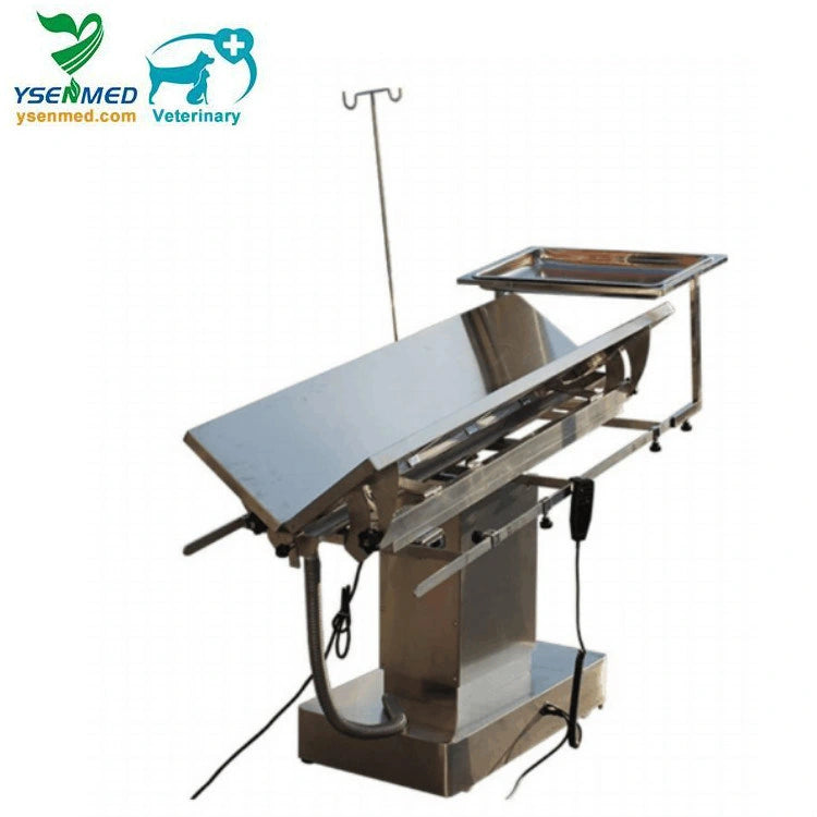 Ysvet0504 Veterinary 304 Stainless Steel Electric Pet Operating Table